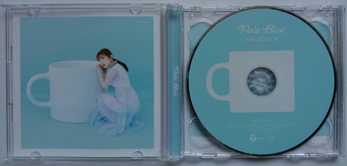 ■即決■内田彩 Pale Blue 初回限定盤 CD+DVD 特典ブロマイド2枚付き TVアニメ やくならマグカップも EDテーマ_画像2