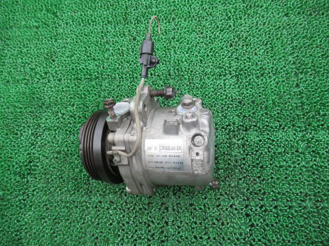 パレット クーラーコンプレッサー エアコン 純正 MK21S 即決 H21年 K6A 4AT 4WD 四駆 95200-58J40 95200-58J42_画像1