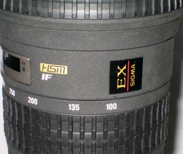 (k3881)SIGMA 100-300mm 1:4D APO HSM IF EX 難有_画像6
