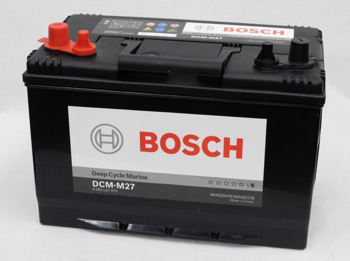 「新商品」に関するプレスリリース ディープサイクル マリンバッテリー DCM M27 ボッシュ BOSCH アクセサリー