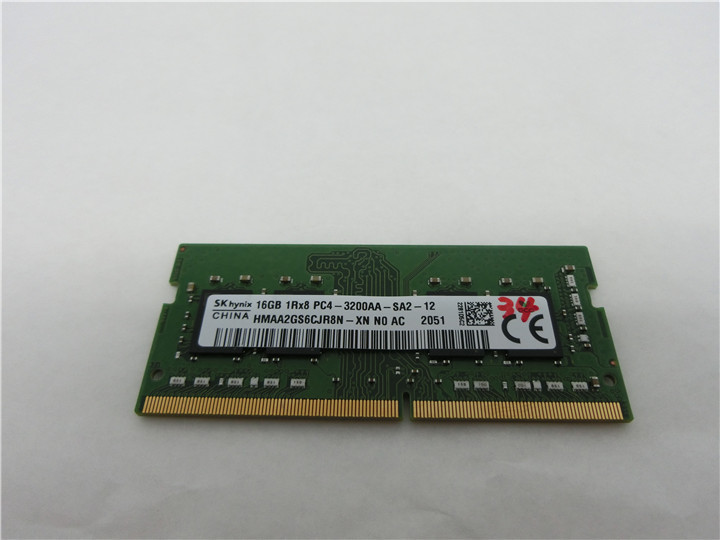 【動作品】　SK hynix 16GB DDR4 3200MHz PC4-3200AA-SA2-12　送料無料