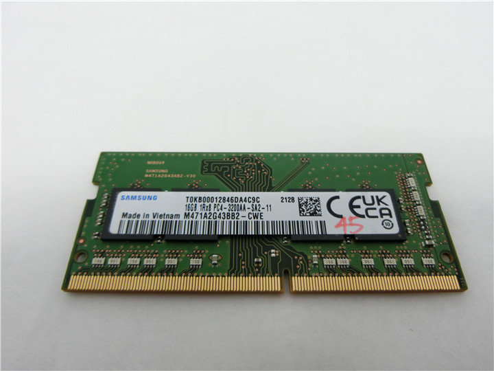 【動作品】　メモリ　SAMSUNG PC4-3200A-SA2-11 16GB 　送料無料_画像1