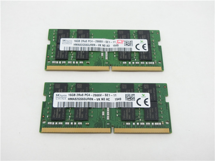 新しいブランド Skhynix 【動作品】 メモリ 16GB 送料無料 計:32GB