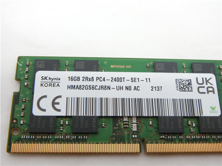 【動作品】　SK hynix 16GB 2Rx8 PC4-2400T-SE1-11　2枚セット　32GB　送料無料_画像3