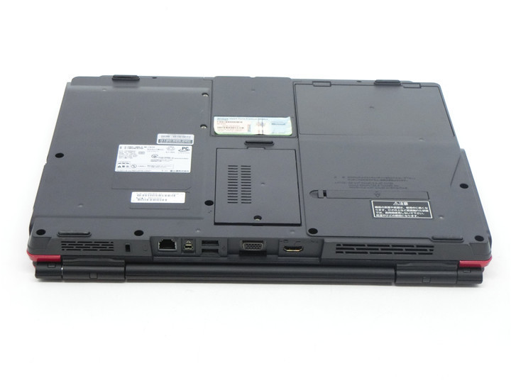 中古/15型/ノートPC/Windows10/500GB/4GB/CORE2 P8400/FMV FUJITSU NF/B70 即使用可 動作良品 MS office2021ProPlus搭載の画像6