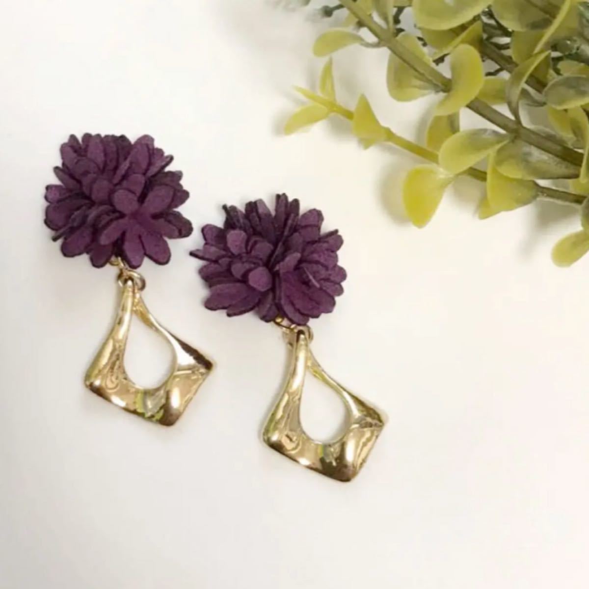 No 62 6点セット まとめ売り ハンドメイド ピアス イヤリング ノン