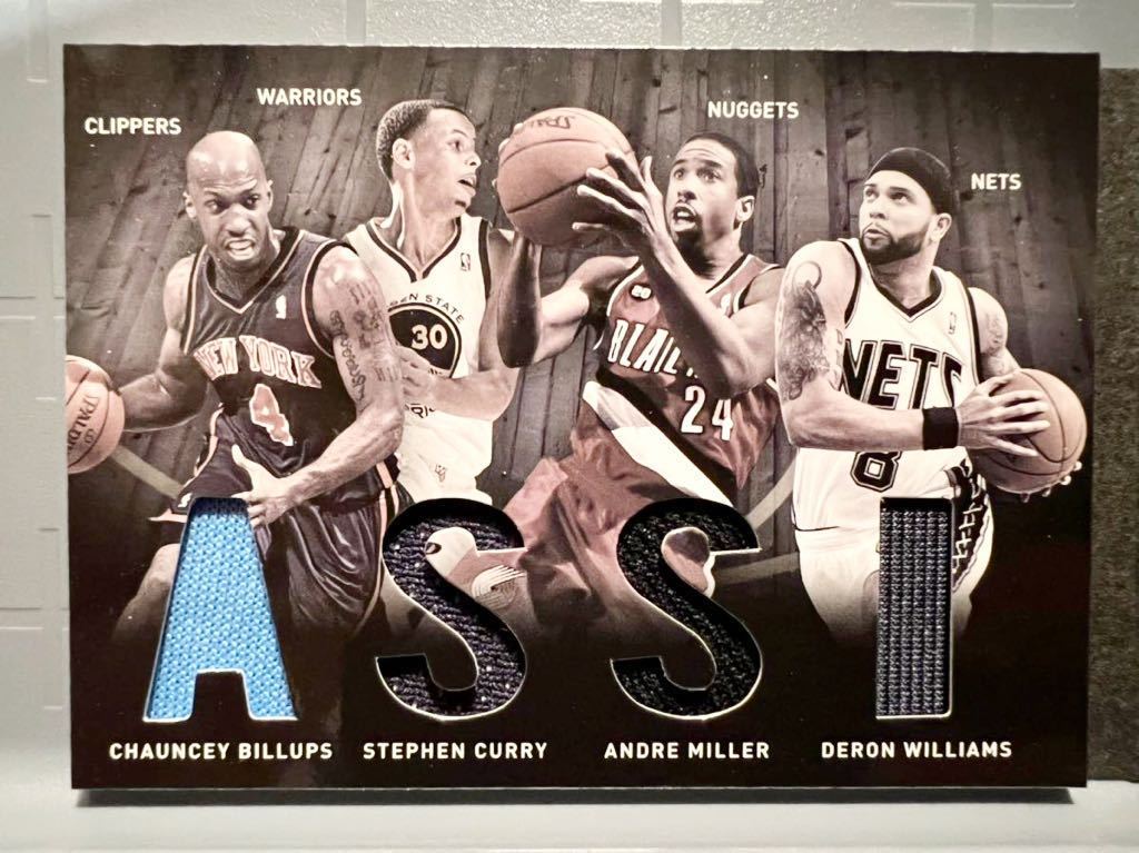 超絶レア初期 Booklet Jersey 2011 Panini Stephen Curry Derrick Rose Russell Westbrook ステフィン・カリー デリック・ローズ NBA MVP