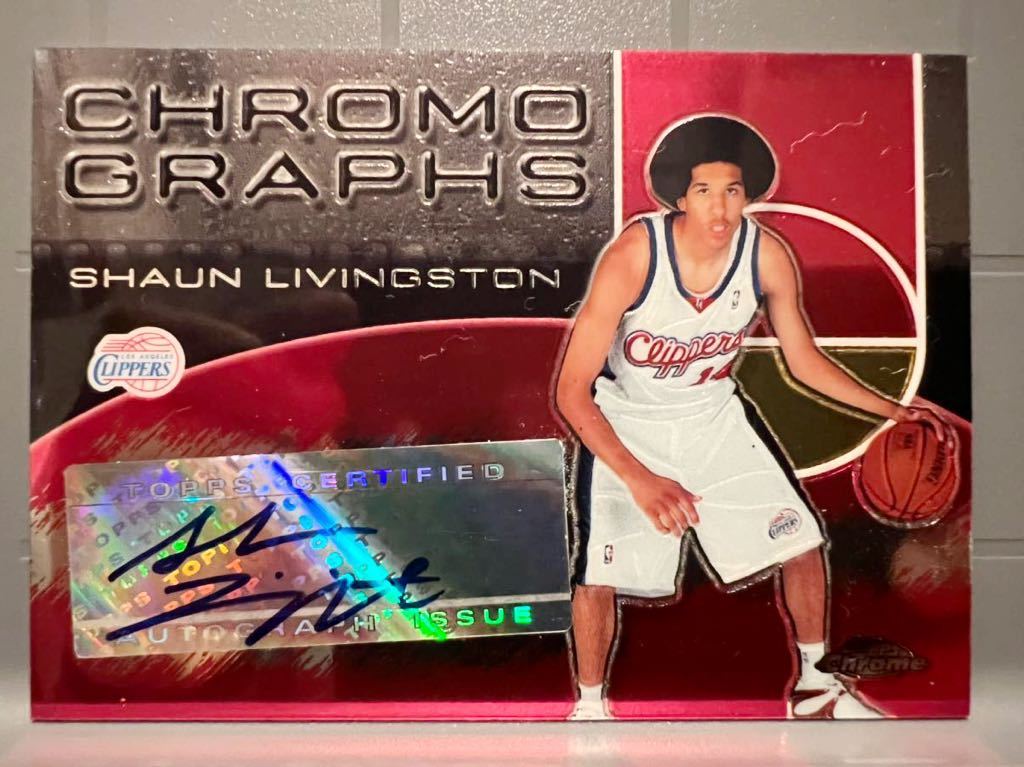 激レア選手 RC Auto 04 Topps Chrome Shaun Livingston ショーン 激レア選手 RC Auto 04 Topps Chrome Shaun Livingston ショーン