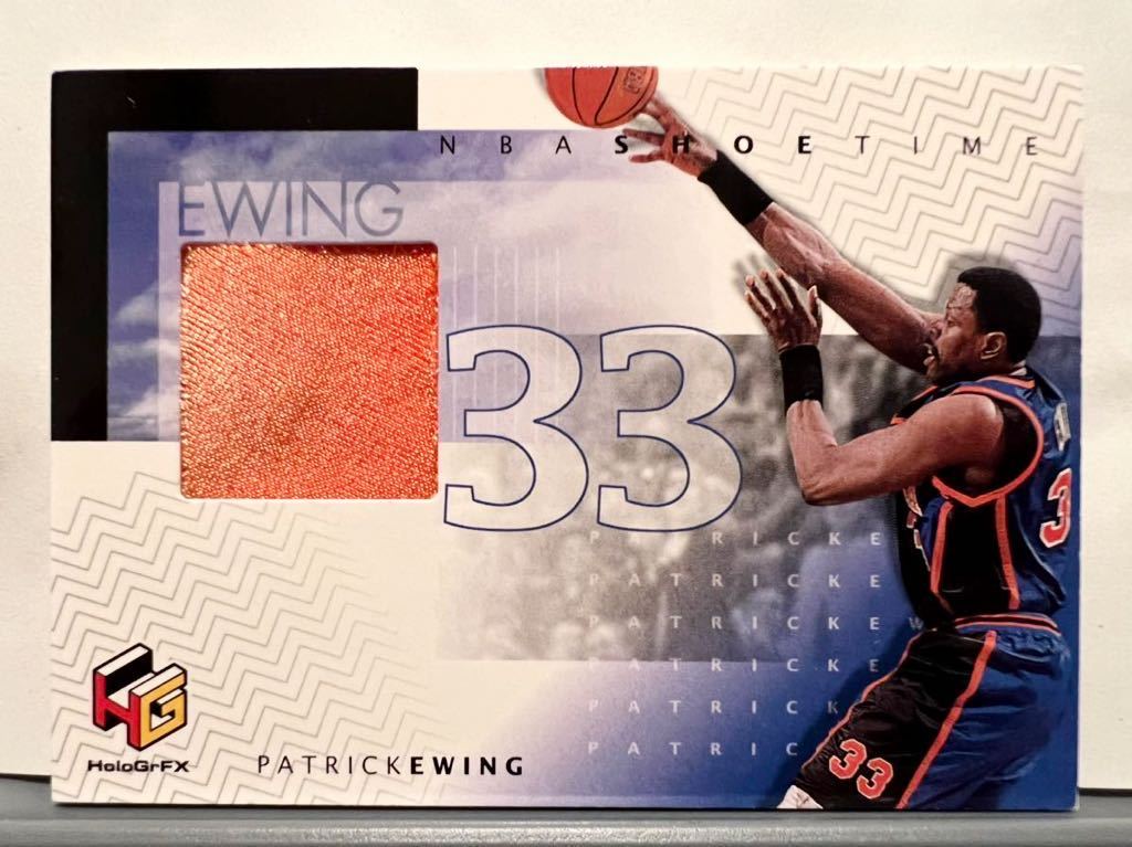 1:431 激レア HoloGrFX Shoetime 99 Upper Deck Patrick Ewing パトリック・ユーイング NBA スニーカー Knicks Panini バスケ ニックス HOF