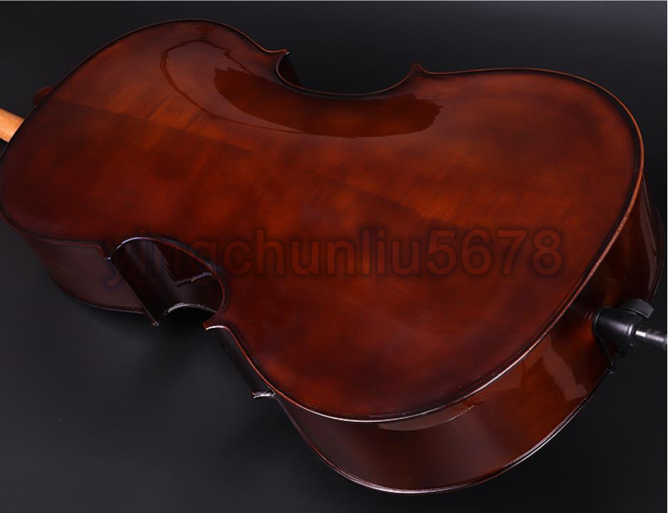 0円 お気にいる バイオリンセット メープルブルー4 4エレクトリックバイオリンスプルース メープルハンドメイド付きの手作り弓