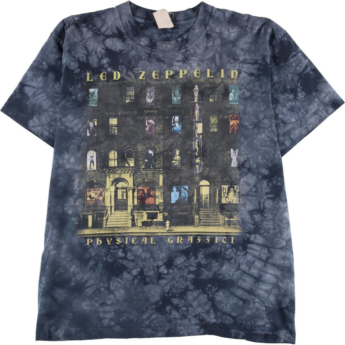 信託 ✨激レア✨LED ZEPPELIN バンドTシャツ 90年代 ネイビー XL hine