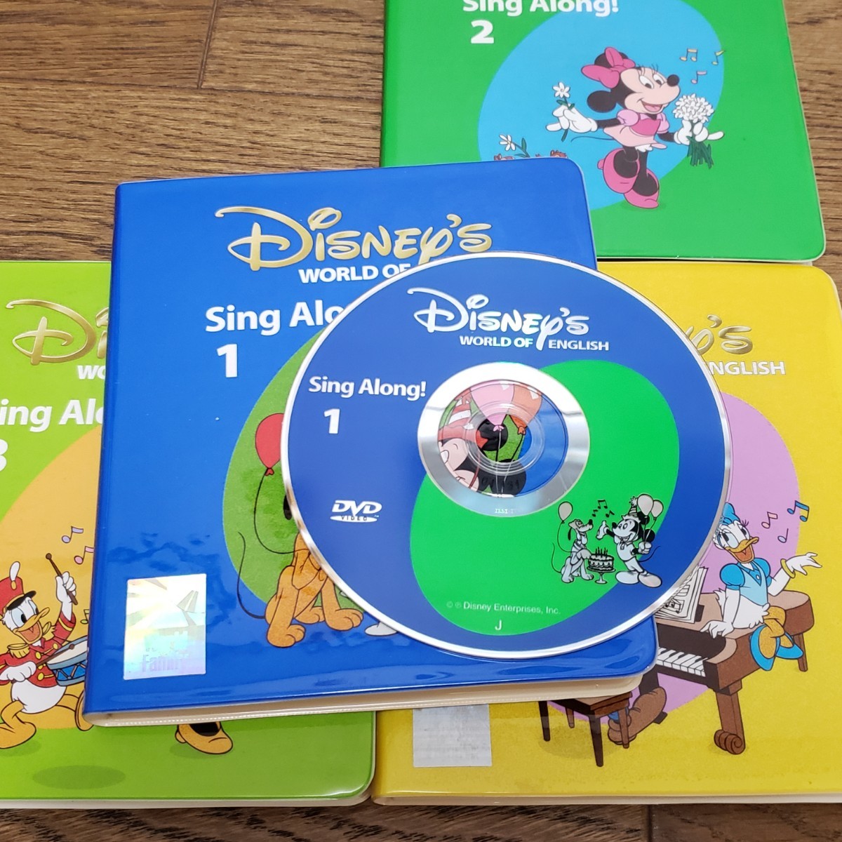 ディズニー英語システム シングアロング DVD ワールドファミリー