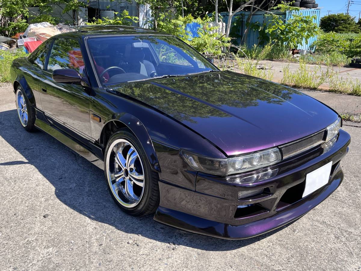日産 180SX 中期 タイプR SR20DET 赤ヘッド 純正サンルーフ 日産 180SX 中期 タイプR SR20DET 赤ヘッド 純正サンルーフ