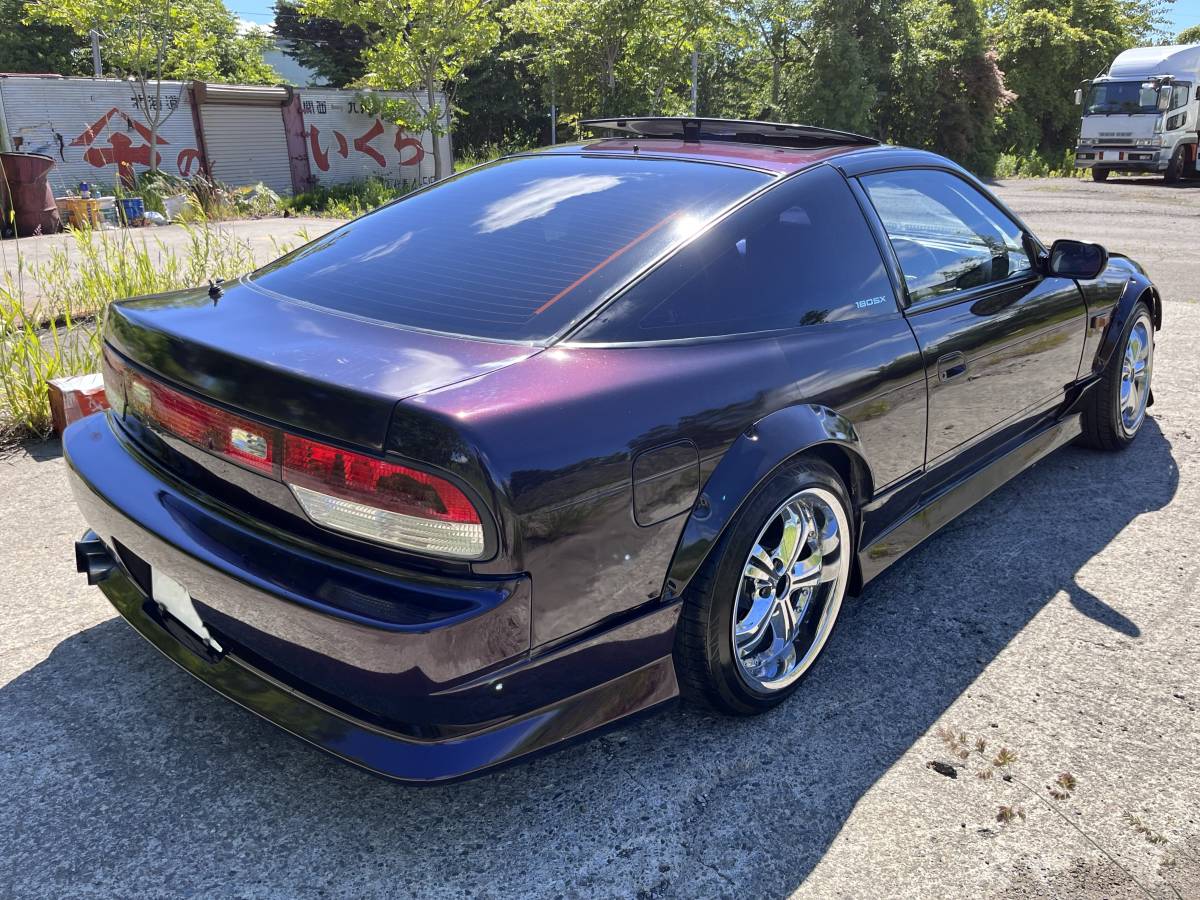 日産 180SX 中期 タイプR SR20DET 赤ヘッド 純正サンルーフ 日産 180SX 中期 タイプR SR20DET 赤ヘッド 純正サンルーフ