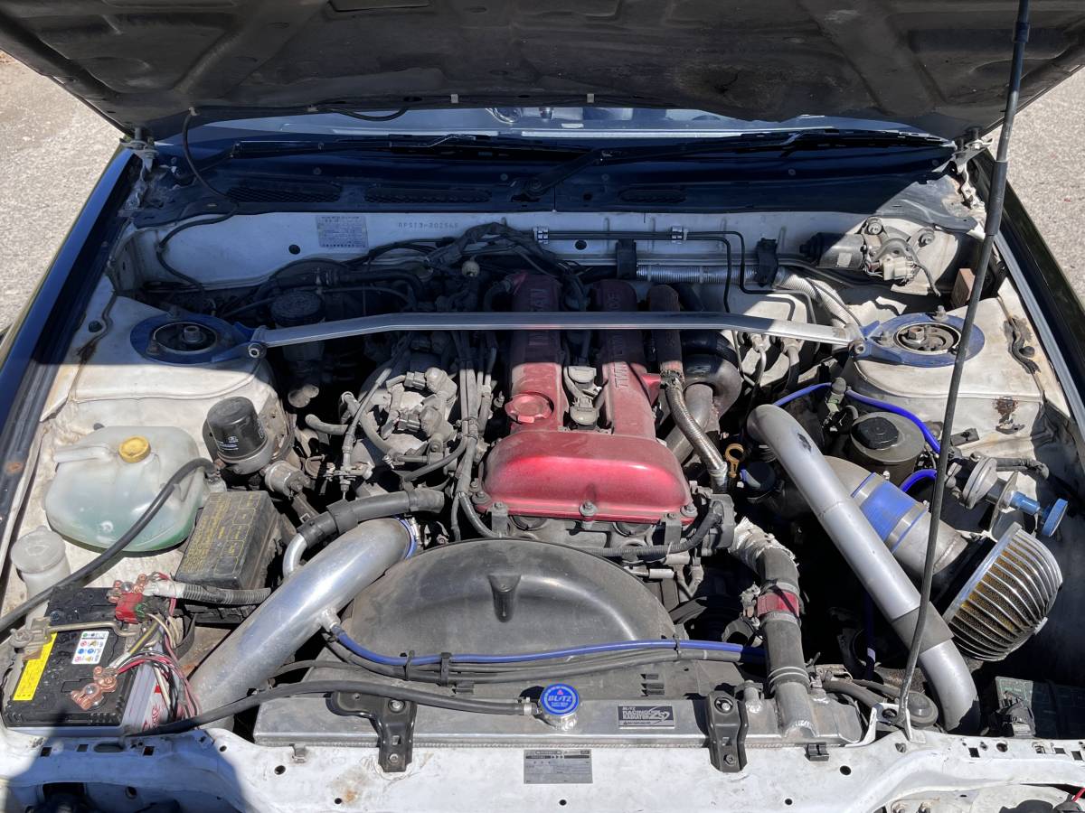 日産 180SX 中期 タイプR SR20DET 赤ヘッド 純正サンルーフ 日産 180SX 中期 タイプR SR20DET 赤ヘッド 純正サンルーフ
