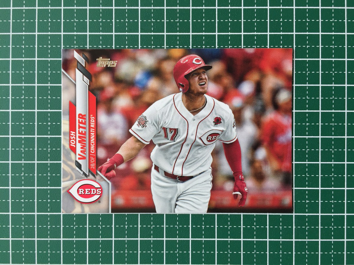 ★TOPPS MLB 2020 SERIES 1 #30 JOSH VanMETER［CINCINNATI REDS］ベースカード 20★_画像1