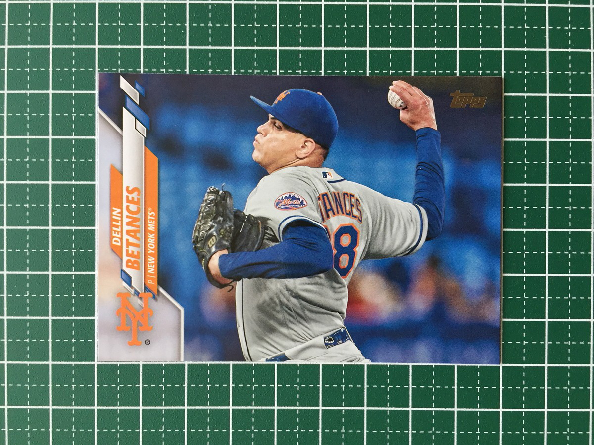 ★TOPPS MLB 2020 SERIES 2 #580 DELLIN BETANCES［NEW YORK METS］ベースカード 20★_画像1