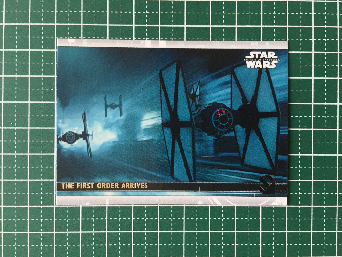 ★TOPPS STAR WARS 2020 THE RISE OF SKYWALKER SERIES 2 #7 THE FIRST ORDER ARRIVES ベースカード スター・ウォーズ 20★_画像1