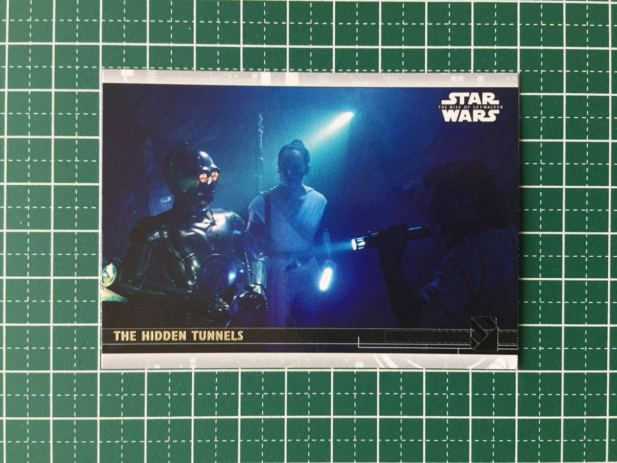 ★TOPPS STAR WARS 2020 THE RISE OF SKYWALKER SERIES 2 #24 THE HIDDEN TUNNELS ベースカード スター・ウォーズ 20★_画像1