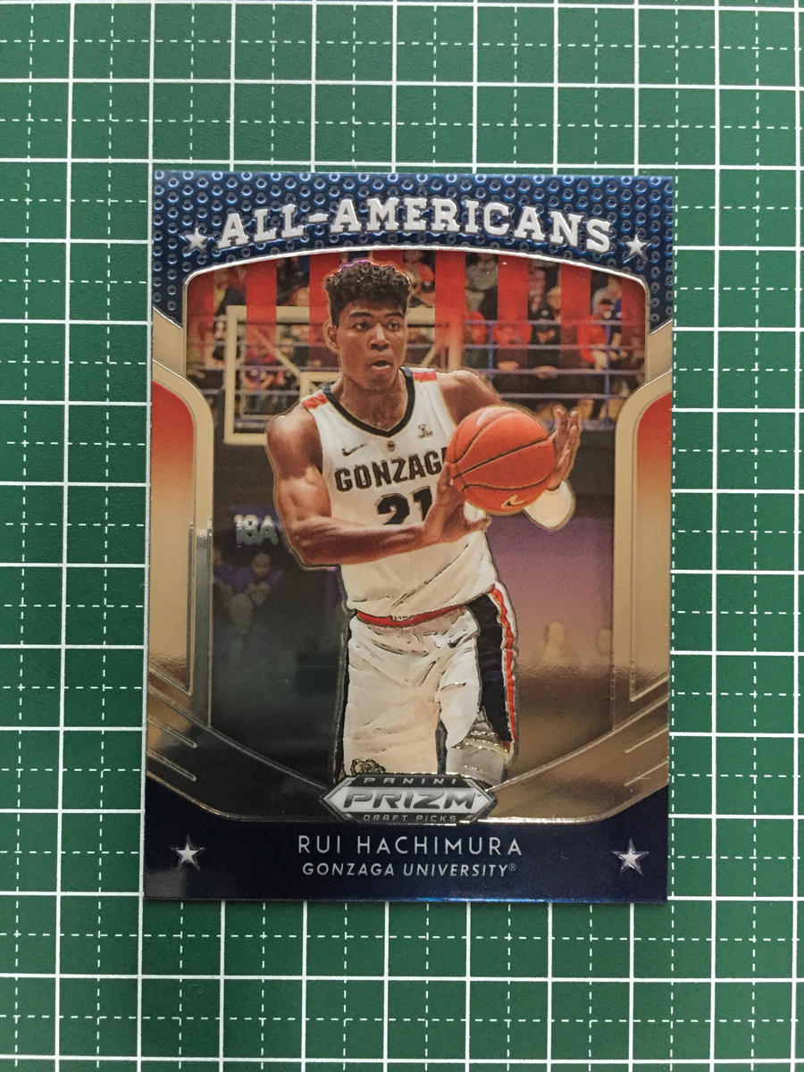 ★PANINI NBA 2019-20 PRIZM DRAFT PICKS #84 八村塁／RUI HACHIMURA［WASHINGTON WIZARDS］ベースカード「ALL-AMERICANS」ルーキー RC★_画像1