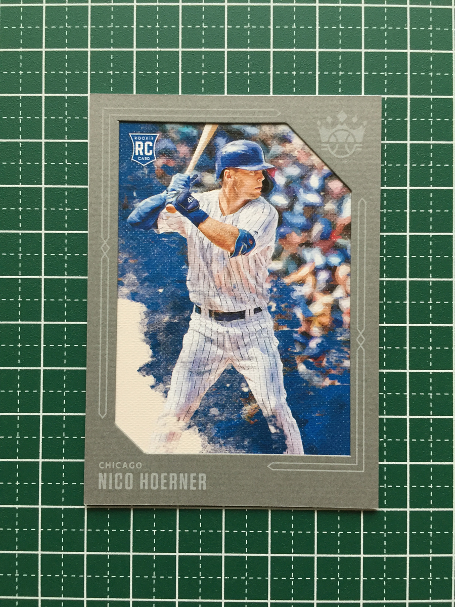 ★PANINI MLB 2020 DIAMOND KINGS #90 NICO HOERNER［CHICAGO CUBS］ベースカード パラレル版 ルーキー RC 20★_画像1