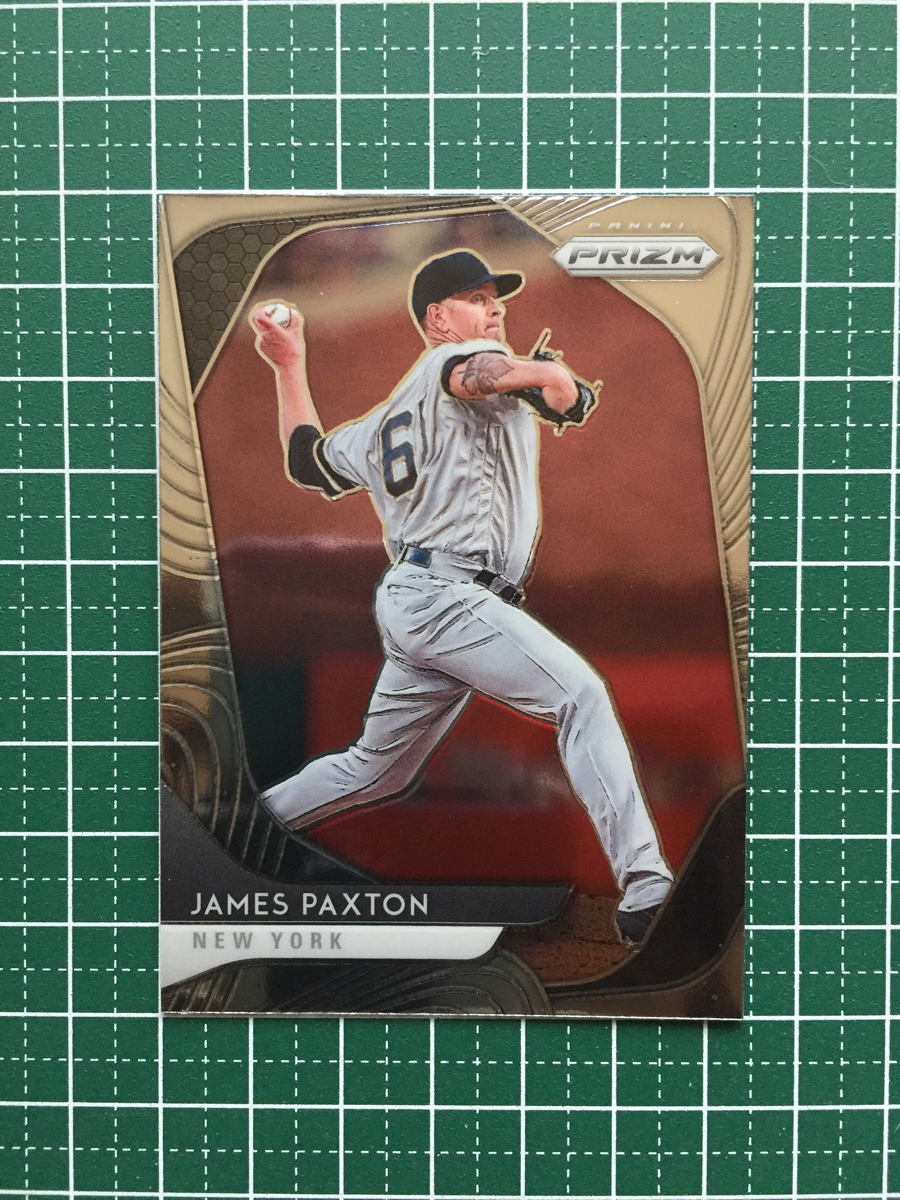 ★PANINI MLB 2020 PRIZM #87 JAMES PAXTON［NEW YORK YANKEES］ベースカード 20★_画像1