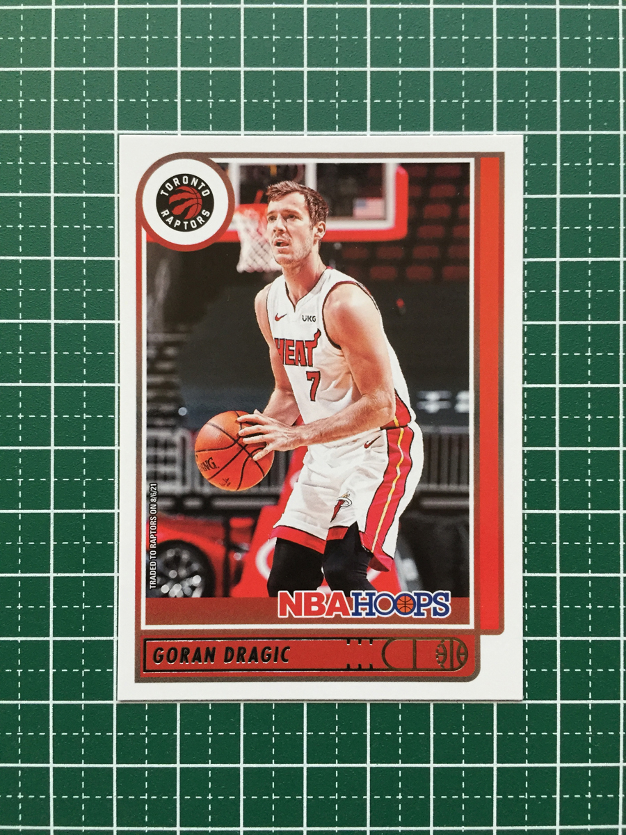 ★ Panini 2021-22 NBA Hoops #50 Goran Dragic [Toronto Raptors] Базовая карта "Base" ★