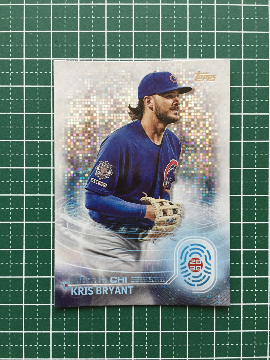 ★TOPPS MLB 2020 SERIES 2 #T2030-9 KRIS BRYANT［CHICAGO CUBS］インサートカード「TOPPS 2030」20★_画像1