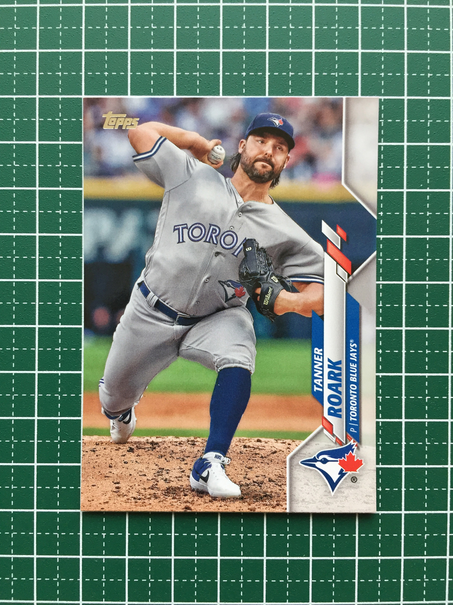 ★TOPPS MLB 2020 SERIES 2 #352 TANNER ROARK［TORONTO BLUE JAYS］ベースカード 20★_画像1