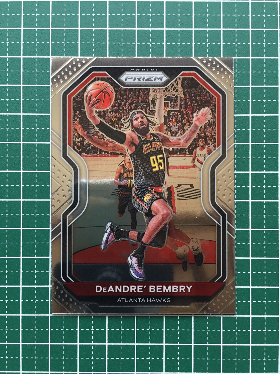 ★PANINI 2020-21 NBA PRIZM #11 DEANDRE' BEMBRY［ATLANTA HAWKS］ベースカード「BASE」★_画像1