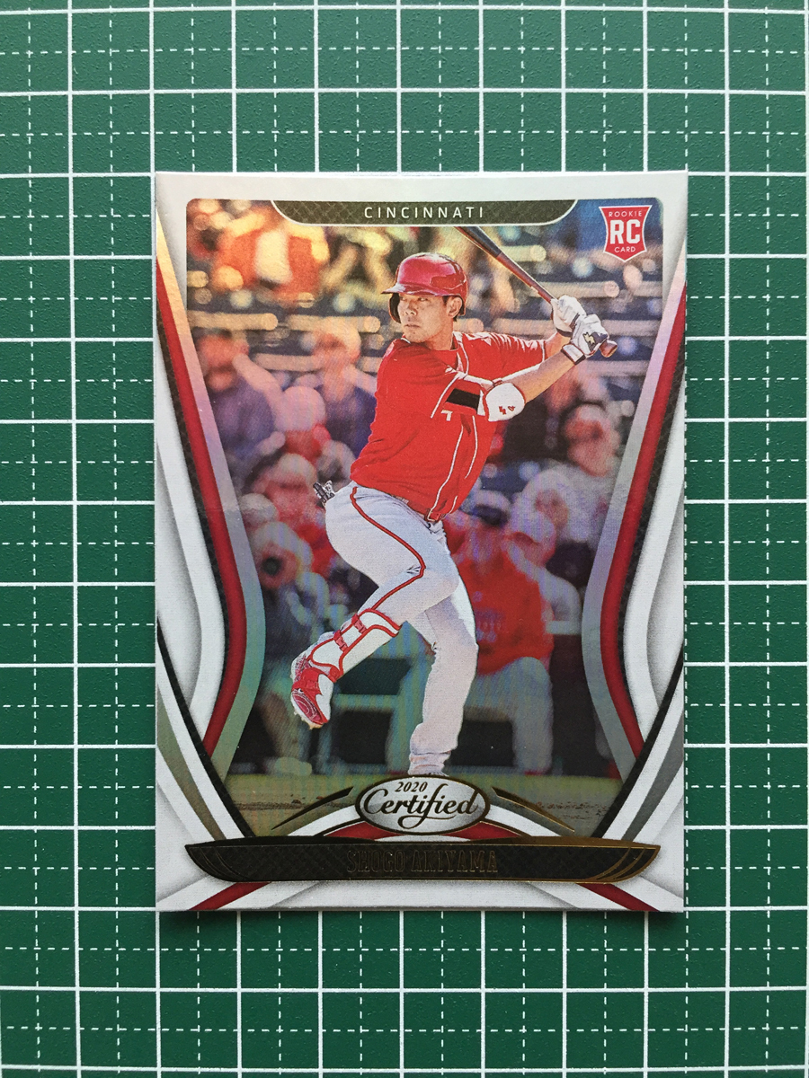 ★PANINI MLB 2020 CHRONICLES #19 秋山翔吾／SHOGO AKIYAMA［CINCINNATI REDS］「CERTIFIED」ルーキー RC 20★_画像1