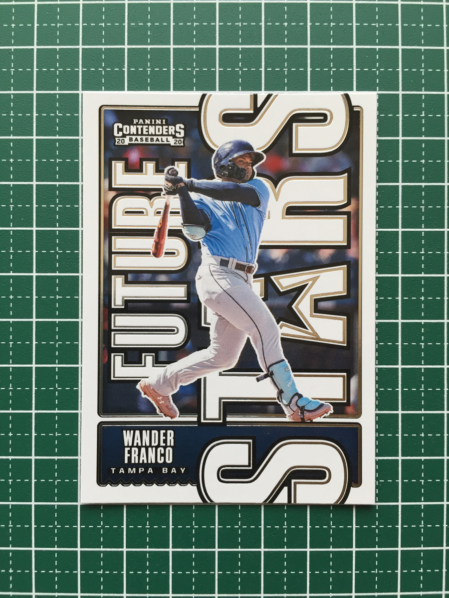 ★PANINI MLB 2020 CONTENDERS #FS-1 WANDER FRANCO［TAMPA BAY RAYS］インサートカード「FUTURE STARS」★_画像1