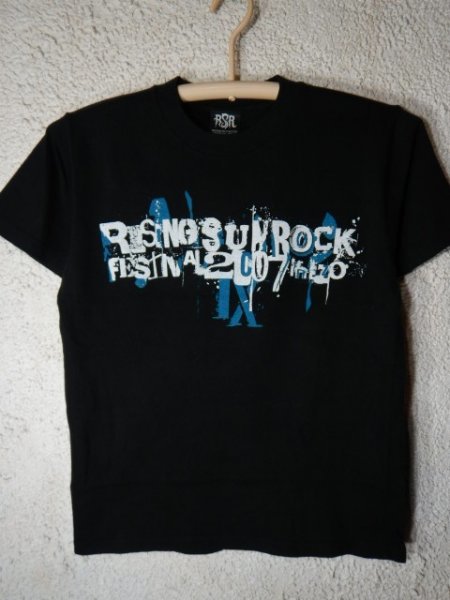 ｎ7392　RSR　RISING SUN 2007　ライジング　サン　ロック　フェス　半袖　tシャツ　人気　送料格安_画像1