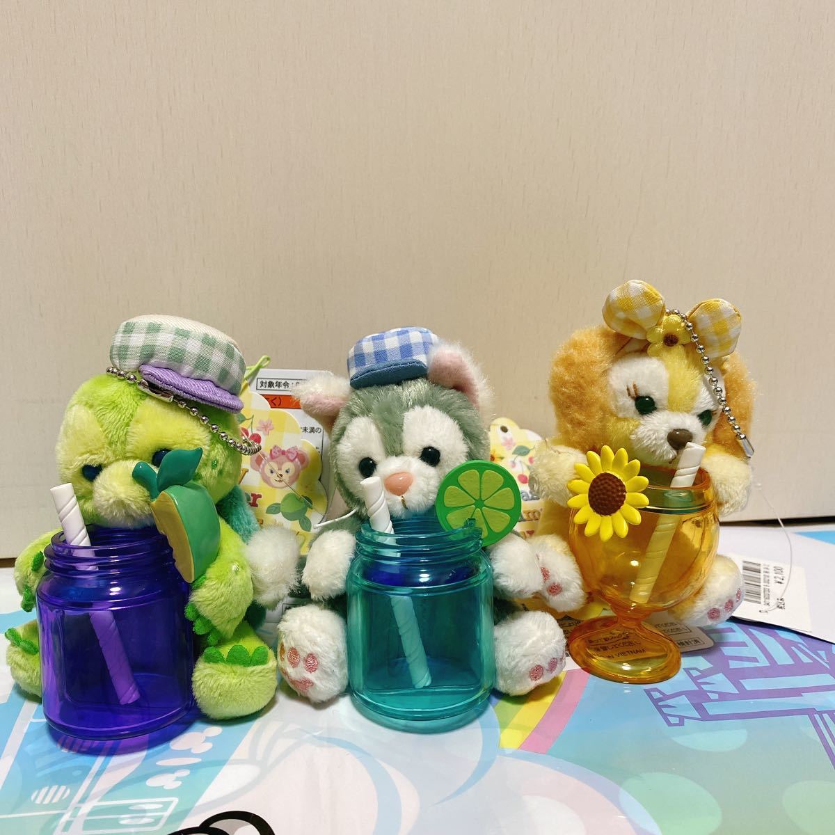 テイスティサマーサプライズ ぬいぐるみストラップ 6点セット ぬいぐるみストラップ 6点 セット テイスティサマーサプライズ