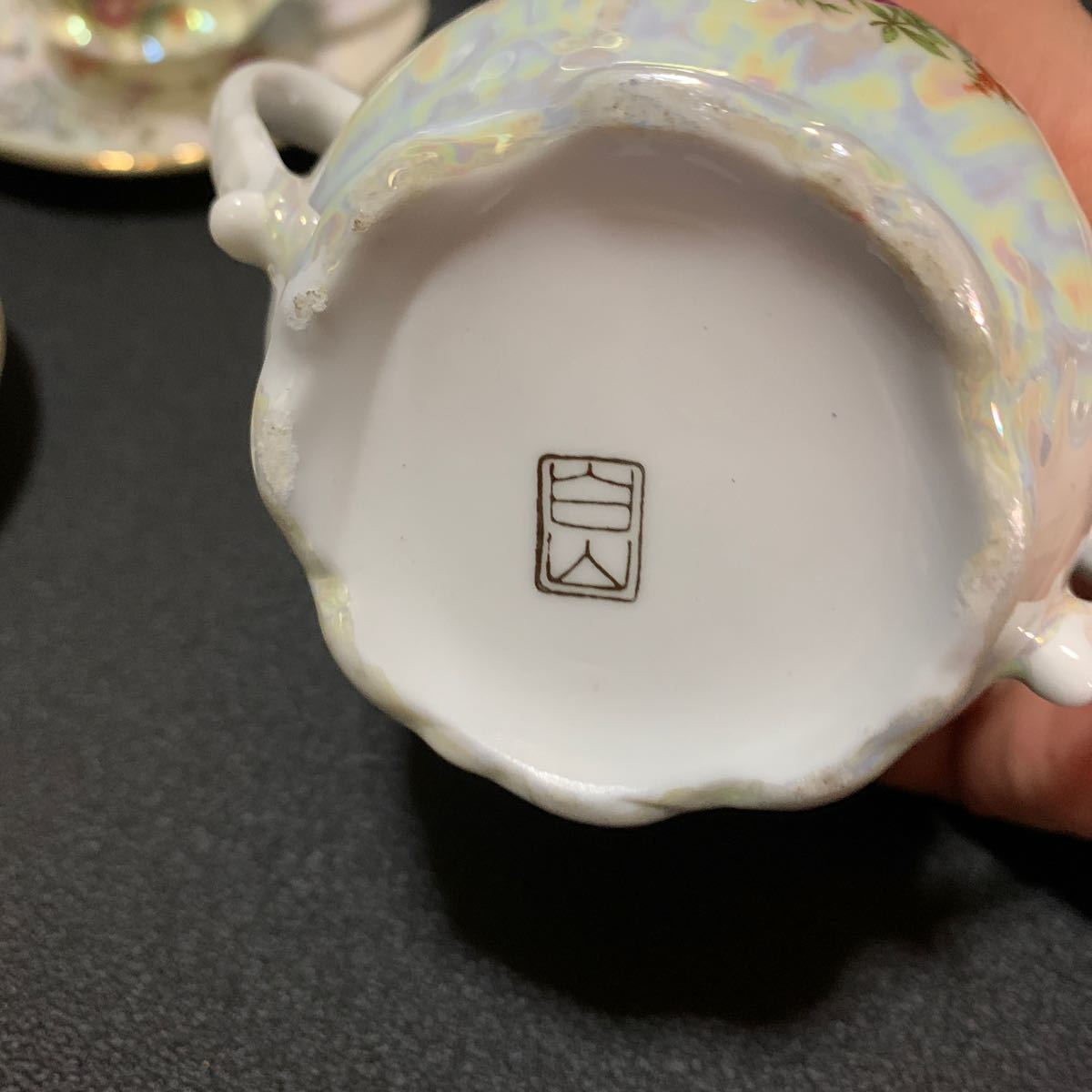高級陶器 欧風 ヨーロピアン 紅茶 カップ&ソーサー セット シュガー 