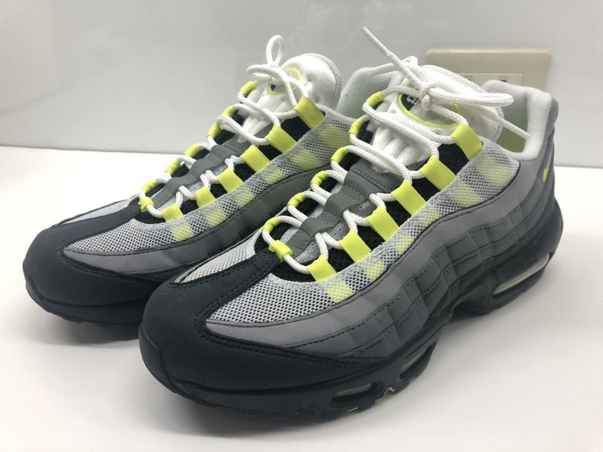 程度極上 NIKE ナイキ AIR MAX95 OG エアマックス95 オリジナル イエローグラデ 27.5cm CT1689-001 2020復刻版 ゴールデンサイズ