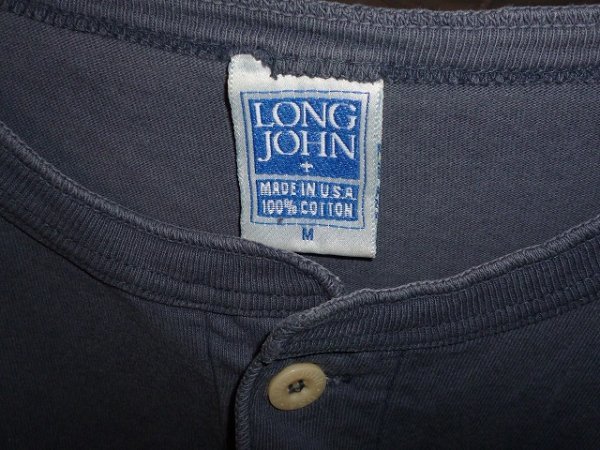 LONG JOHN ロングジョン ヘンリーネック 半袖シャツ 長袖シャツ の商品