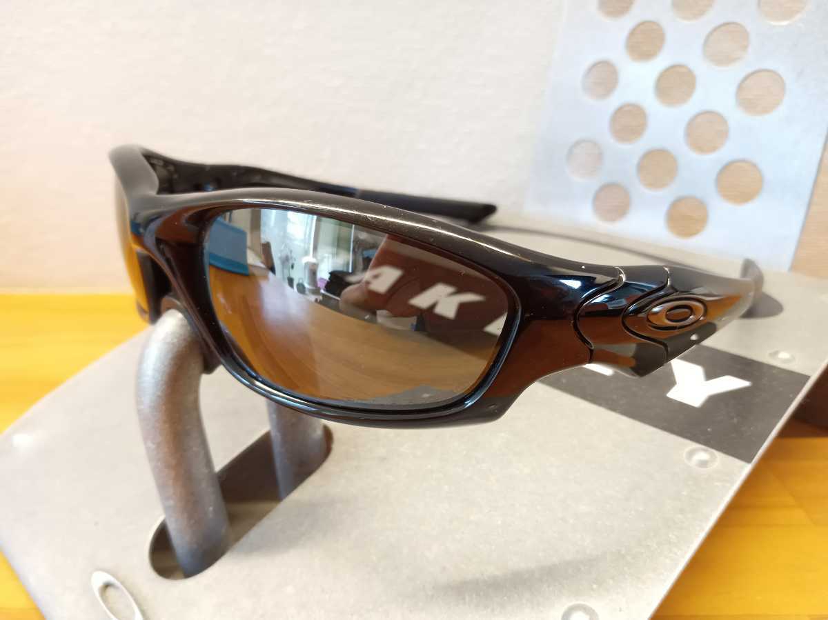 【美品♪偏光♪】26-252J/アジアンフィット/ストレートジャケット/オークリー/oakley/straight jaket 検サングラス ランニング 釣り