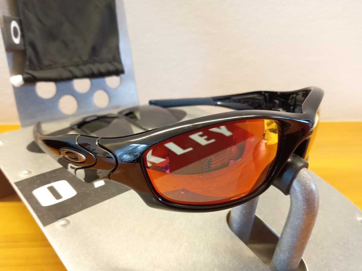 【美品♪偏光♪】26-252J/アジアンフィット/ストレートジャケット/オークリー/oakley/straight jaket 検サングラス ランニング 釣り