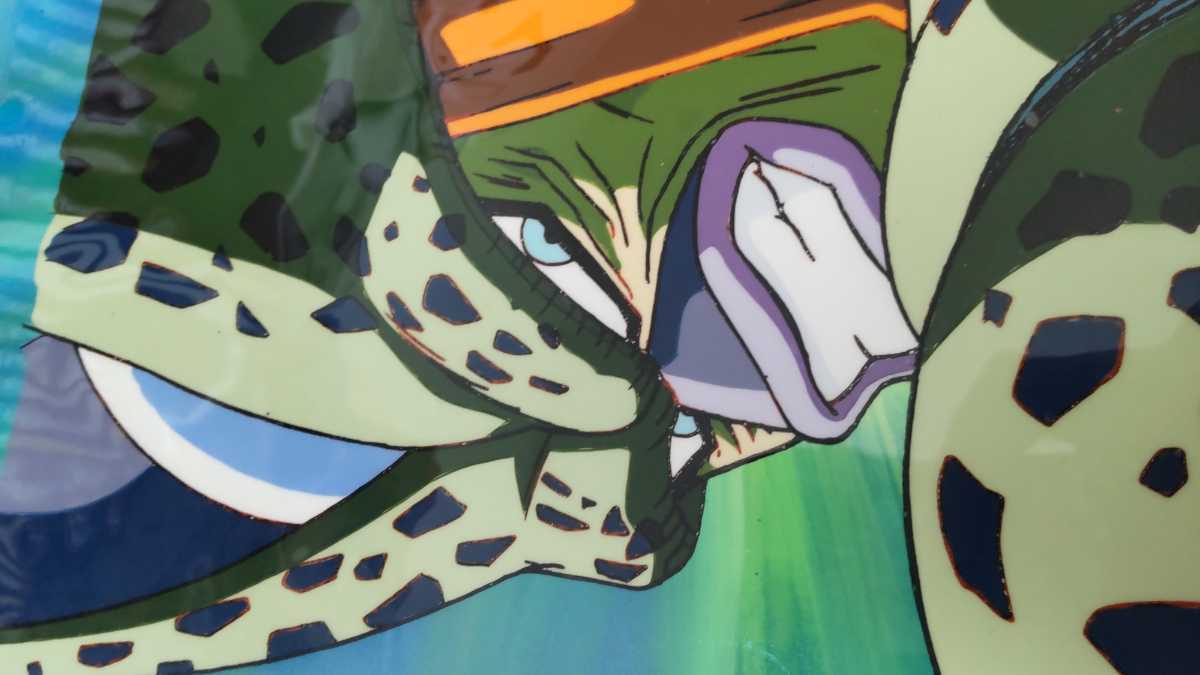 B-6 ドラゴンボール セル画 セル 第2形態 風景 当時物 東映 映画 B-6 ドラゴンボール セル画 セル 第2形態 風景 当時物 東映 映画