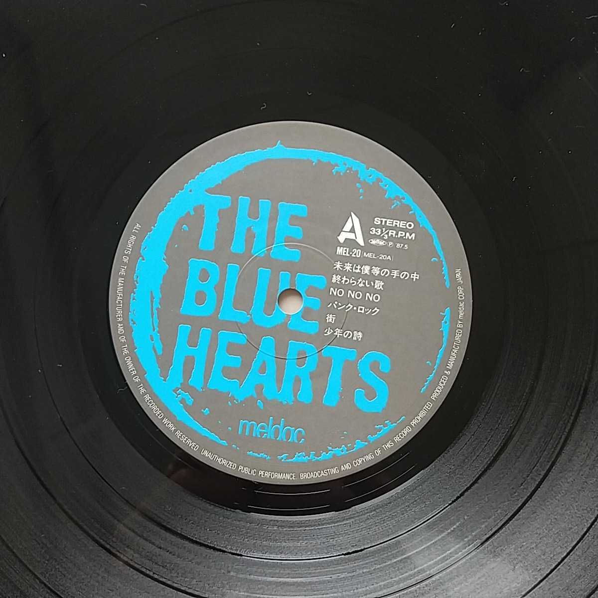 THE BLUE HEARTS ザ・ブルーハーツ 日本代表 限定特典 ロゴ型紙付