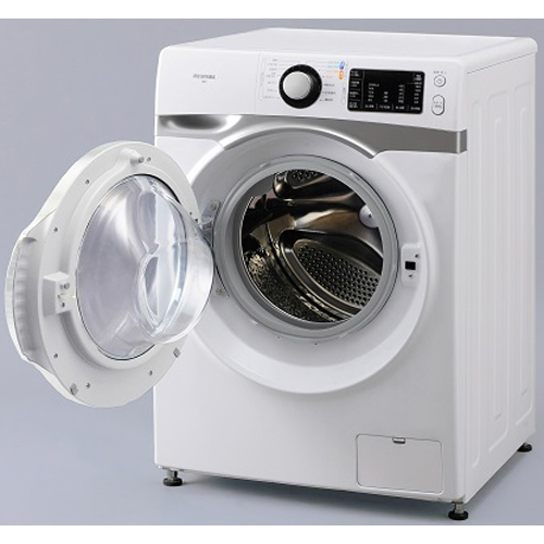 ヤフオク! - 新品 アイリス ドラム式洗濯機 (洗濯7.5kg/左開