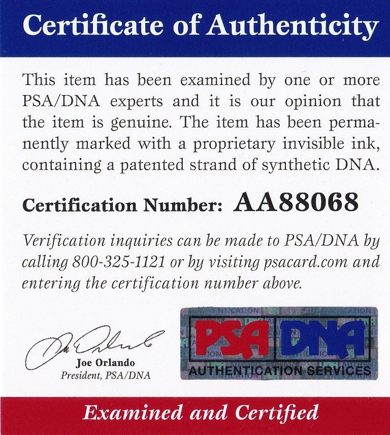 [CS patent (special permission) ]ma knee *pakyao autograph autograph mei weather war just before sale weekly las Vegas magazine PSADNA company writing brush trace judgment certificate 6 floor class champion's title . person 