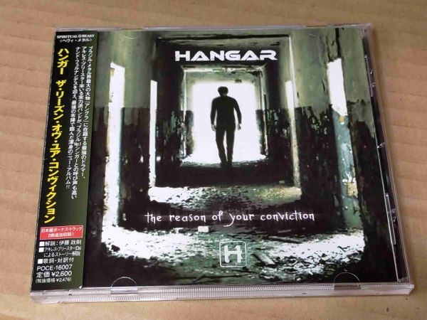 HANGAR / THE REASON OF YOUR CONVICTION+2 POCE-16007 国内盤CD 帯付 08771_画像1