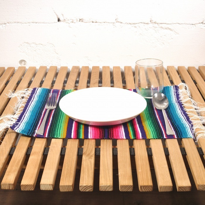 モリーナ Molina Indian Blanket Mexican Serape Placemat メキシカンサラペプレースマット 約40×30cm TURQUOISE BAMBOO 最大57%オフ! モリーナ Molina Indian Blanket Mexican Serape Placemat メキシカンサラペプレースマット 約40×30cm TURQUOISE BAMBOO 最大57%オフ!