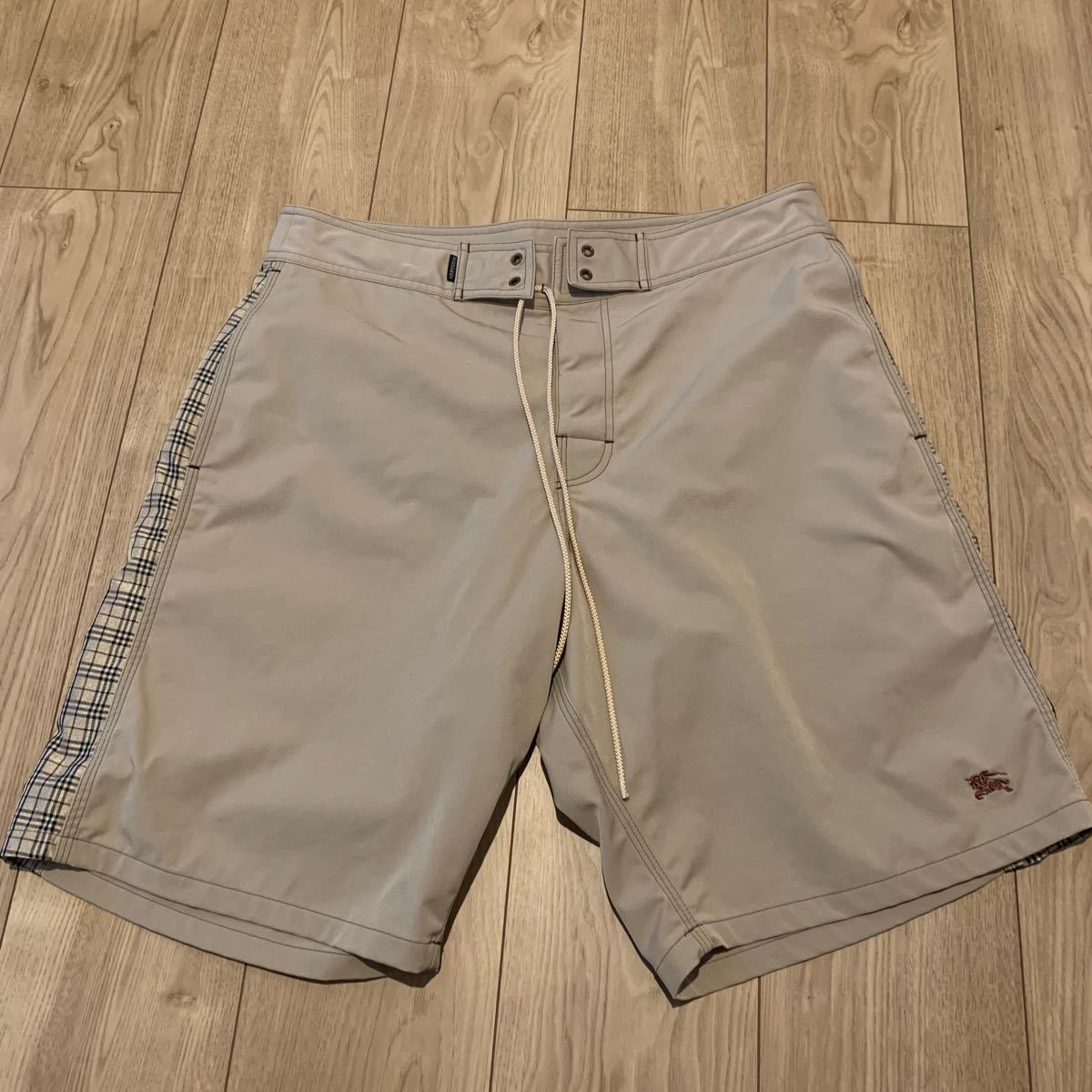 水着 スイムパンツ BURBERRY バーバリーブラックレーベル Lサイズ