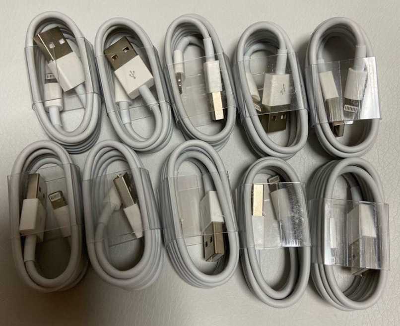 ライトニングケーブル Apple iPhone iPad iPhone充電ケーブル Lightning CABLE USB iPhone充電器ケーブル 純正品質　10本セット　送料込み