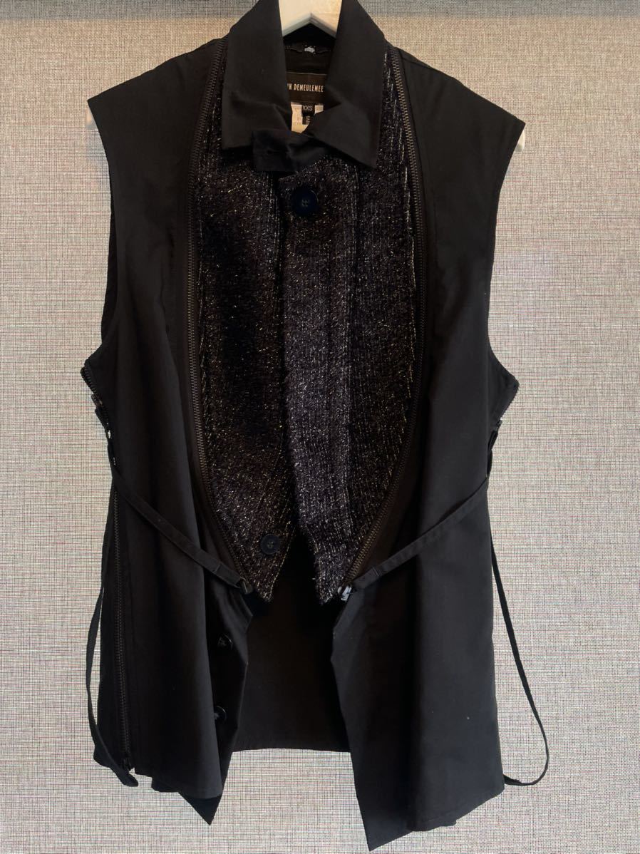 ANNDEMEULEMEESTER アンドゥムルメステール メンズ XXS ベスト ジレ
