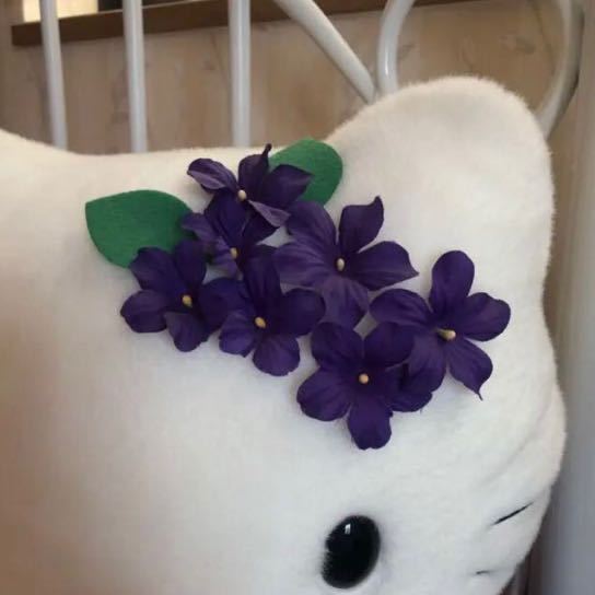 キティちゃん ぬいぐるみ フラワーガーデン スミレ LLサイズ キティちゃん ぬいぐるみ フラワーガーデン スミレ LLサイズ