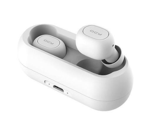 ☆最安値 QCY ワイヤレスイヤホン Bluetooth 5.0 ヘッドセット 自動ペアリング Hi-Fi 高音質 収納ケース 小型 軽量 iPhone Android _画像3